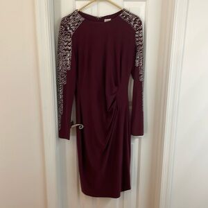 COPY - Cache size 12 burgundy dress